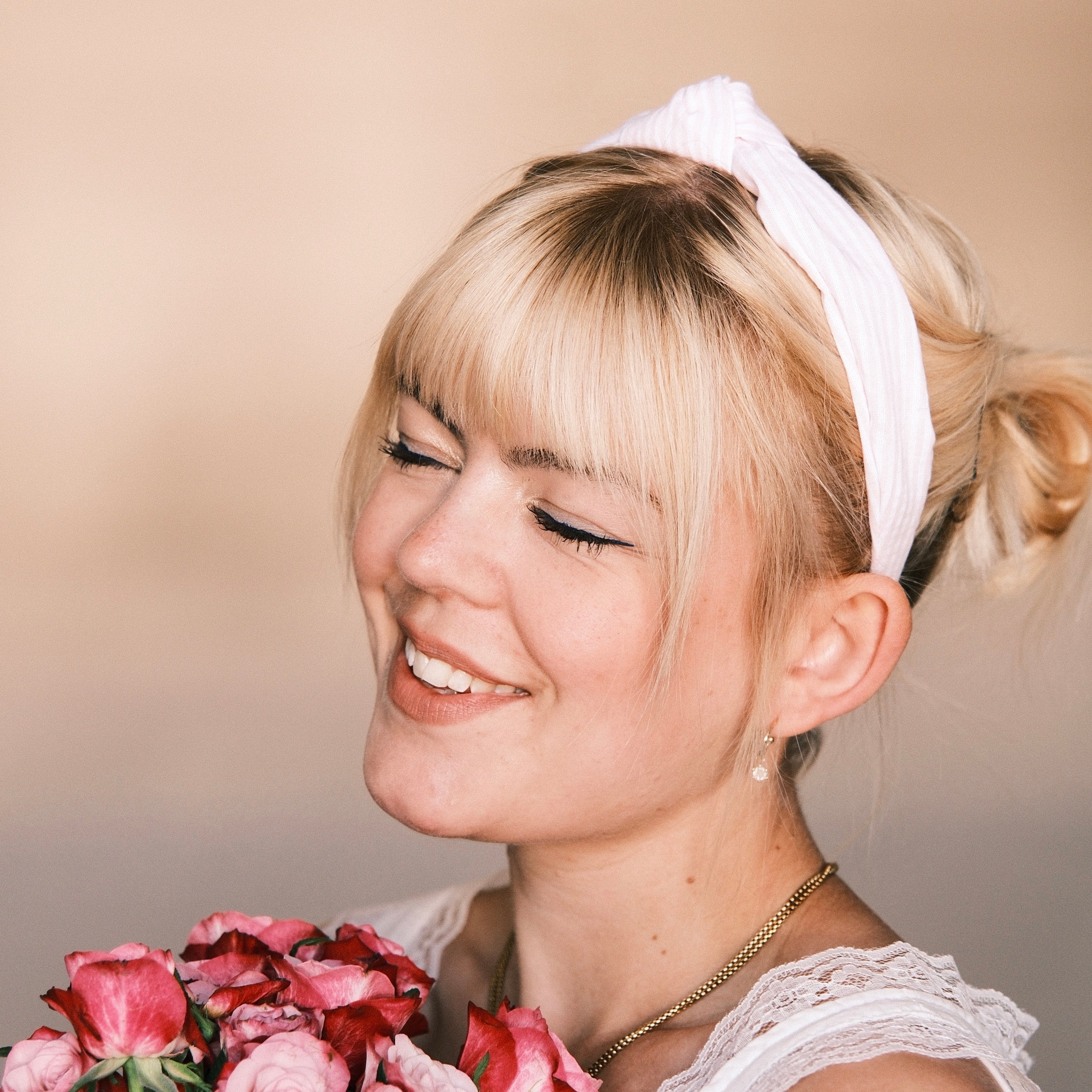 Lilly - gestreift Rosa