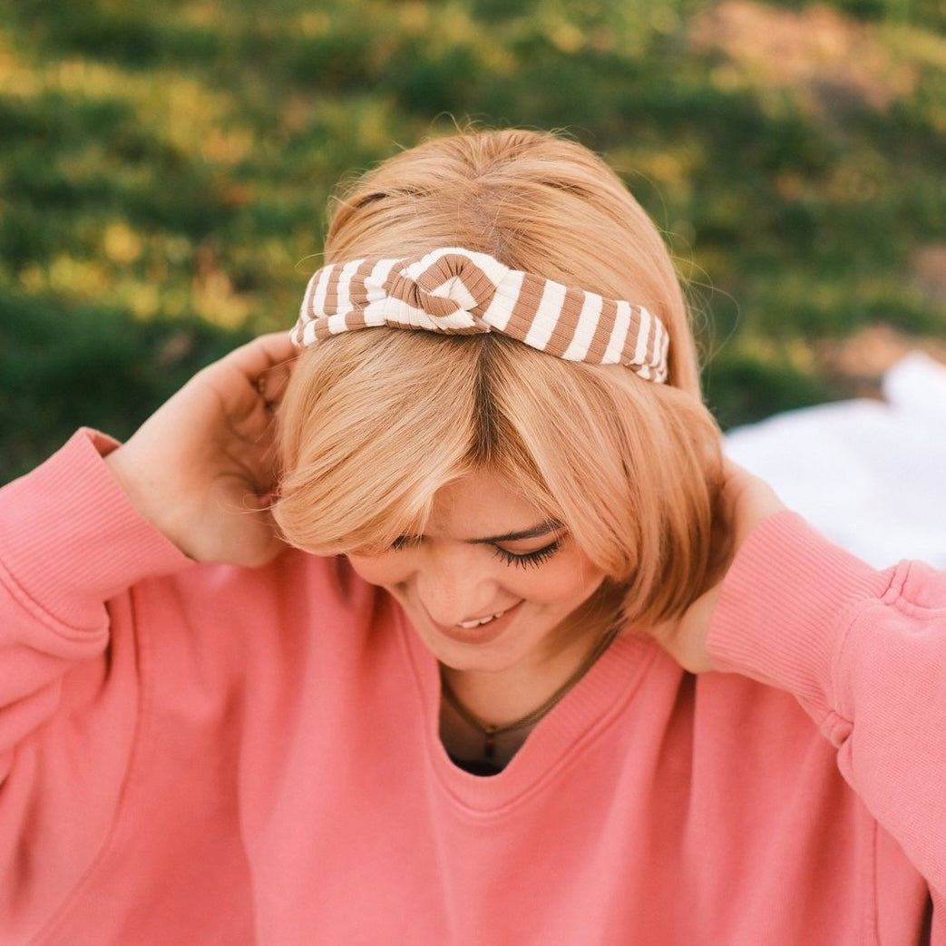 Lilly - gestreift Braun