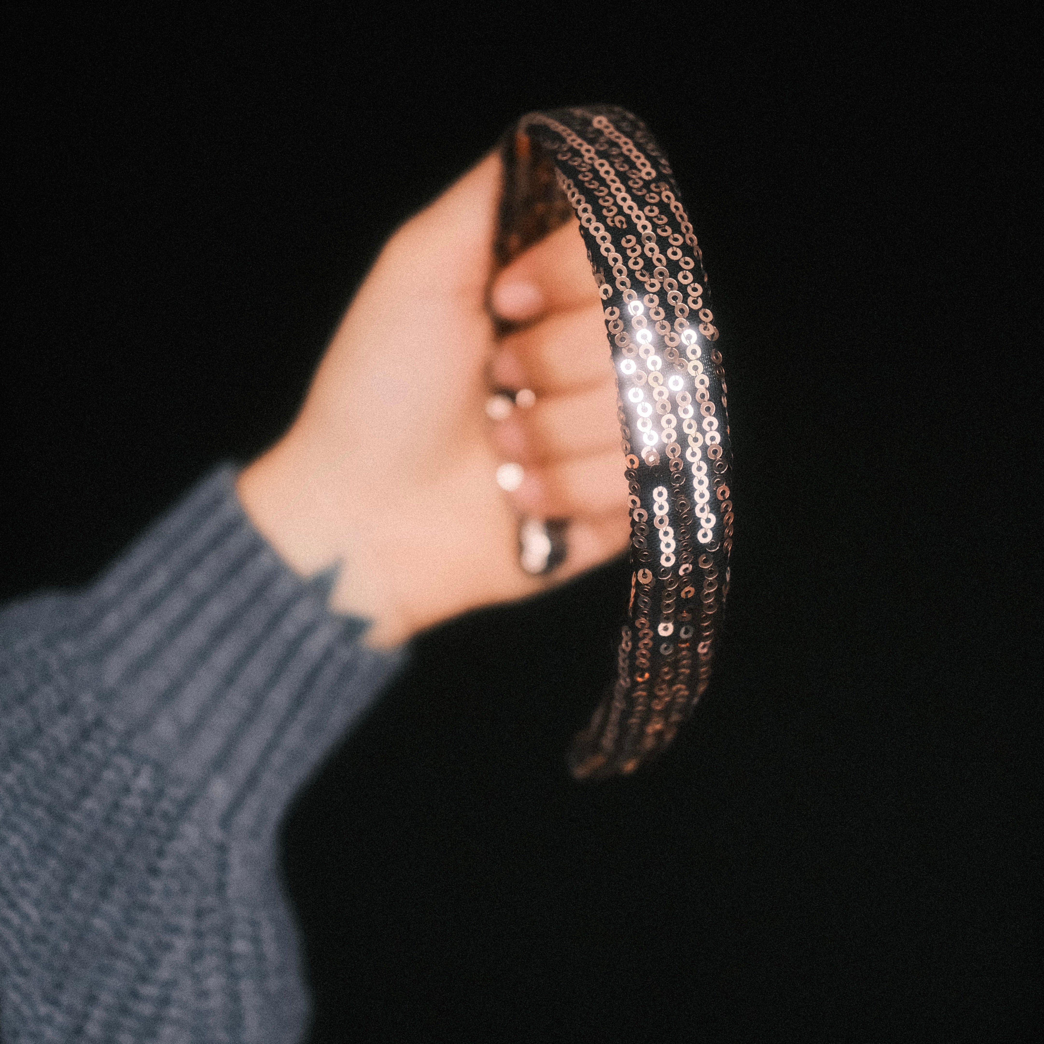 Anna - Pailletten Rosé