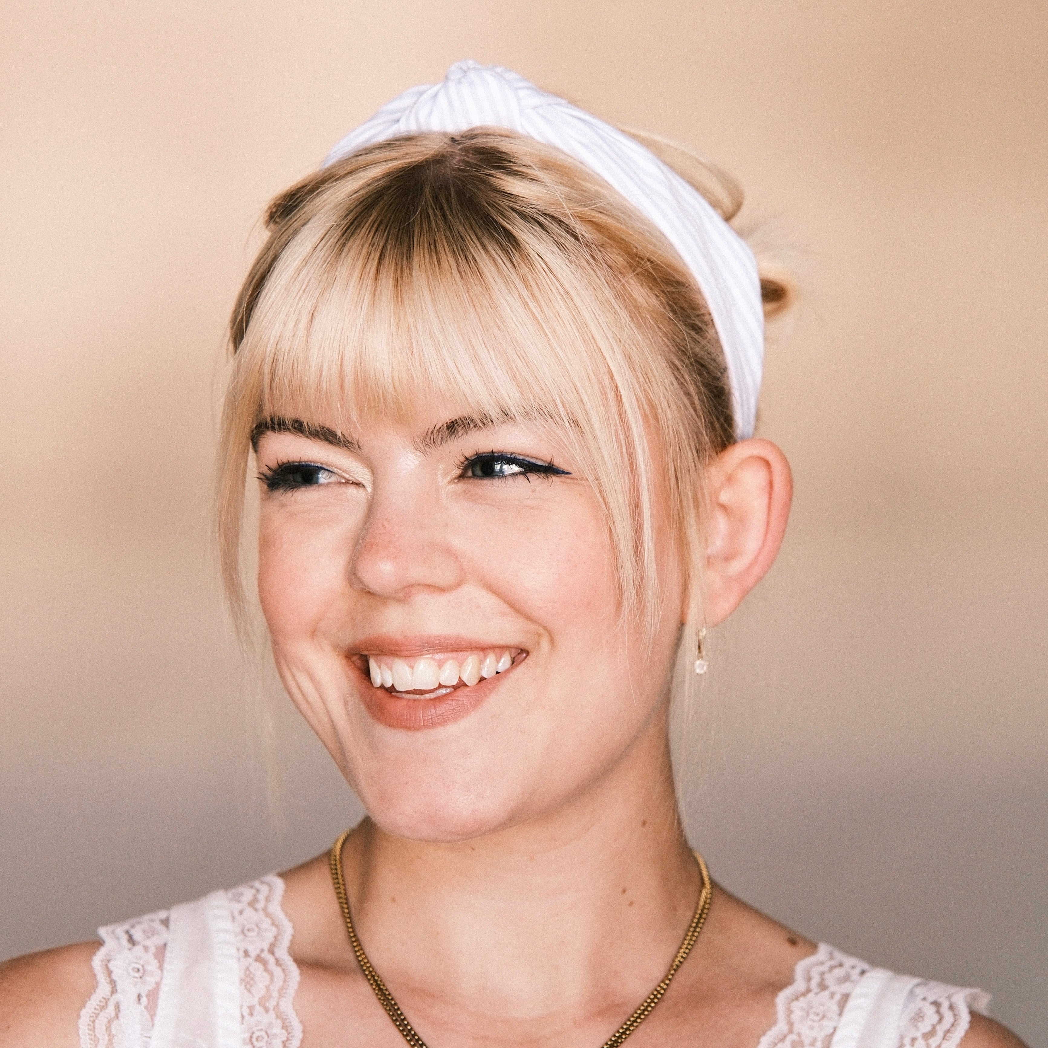 Lilly - gestreift Blau