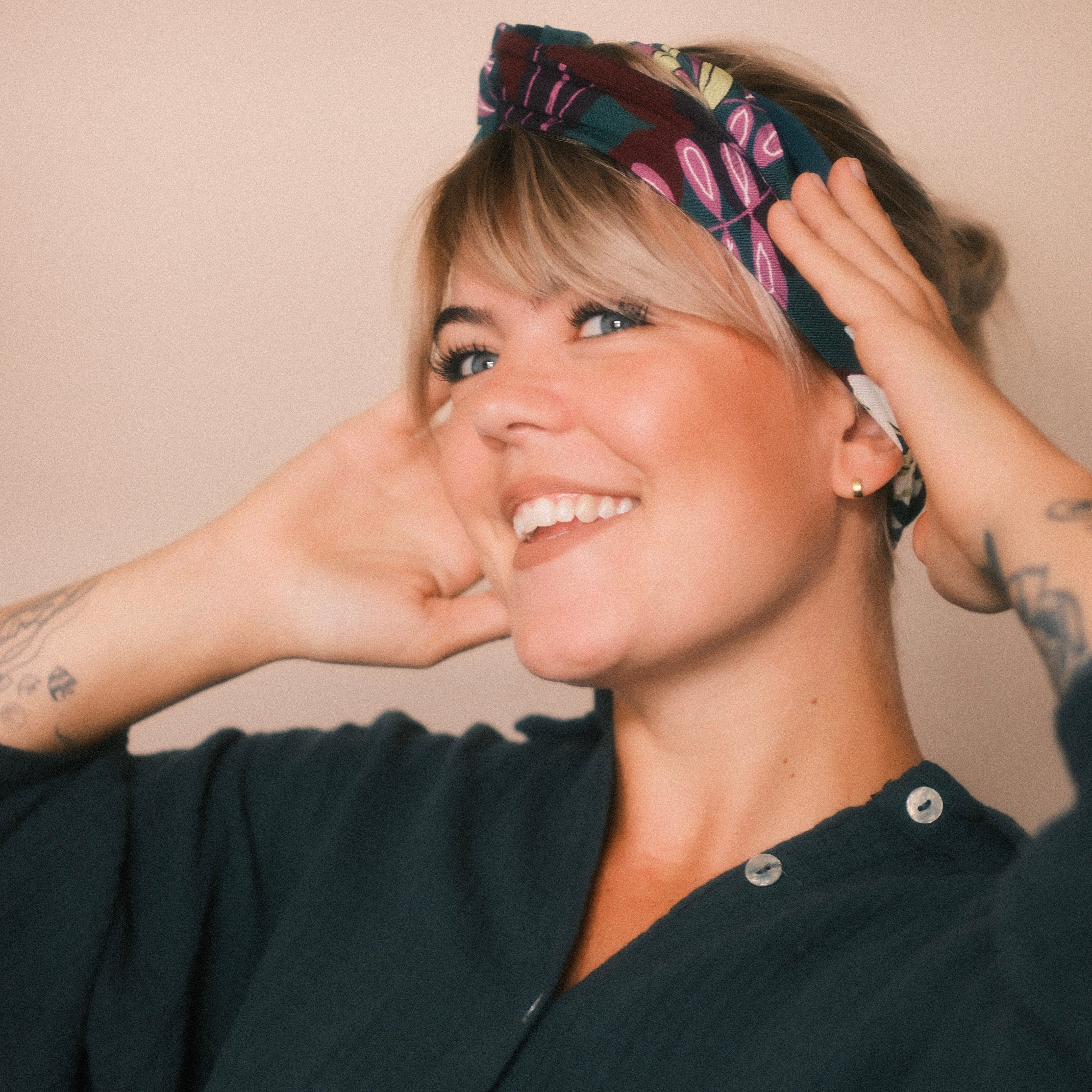 Drahthaarband 2 Seiten - Wild Flora