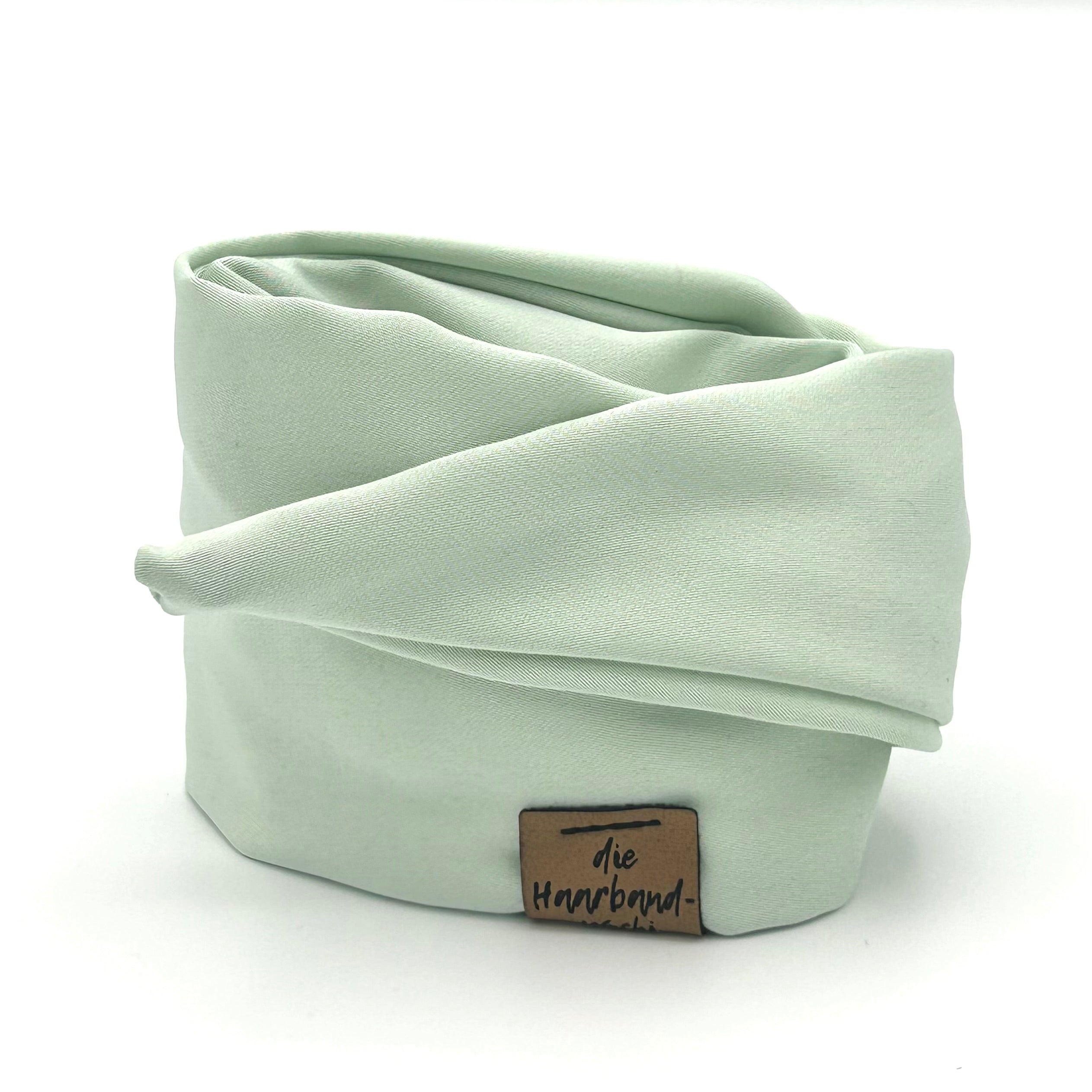 Drahthaarband Satin Mint