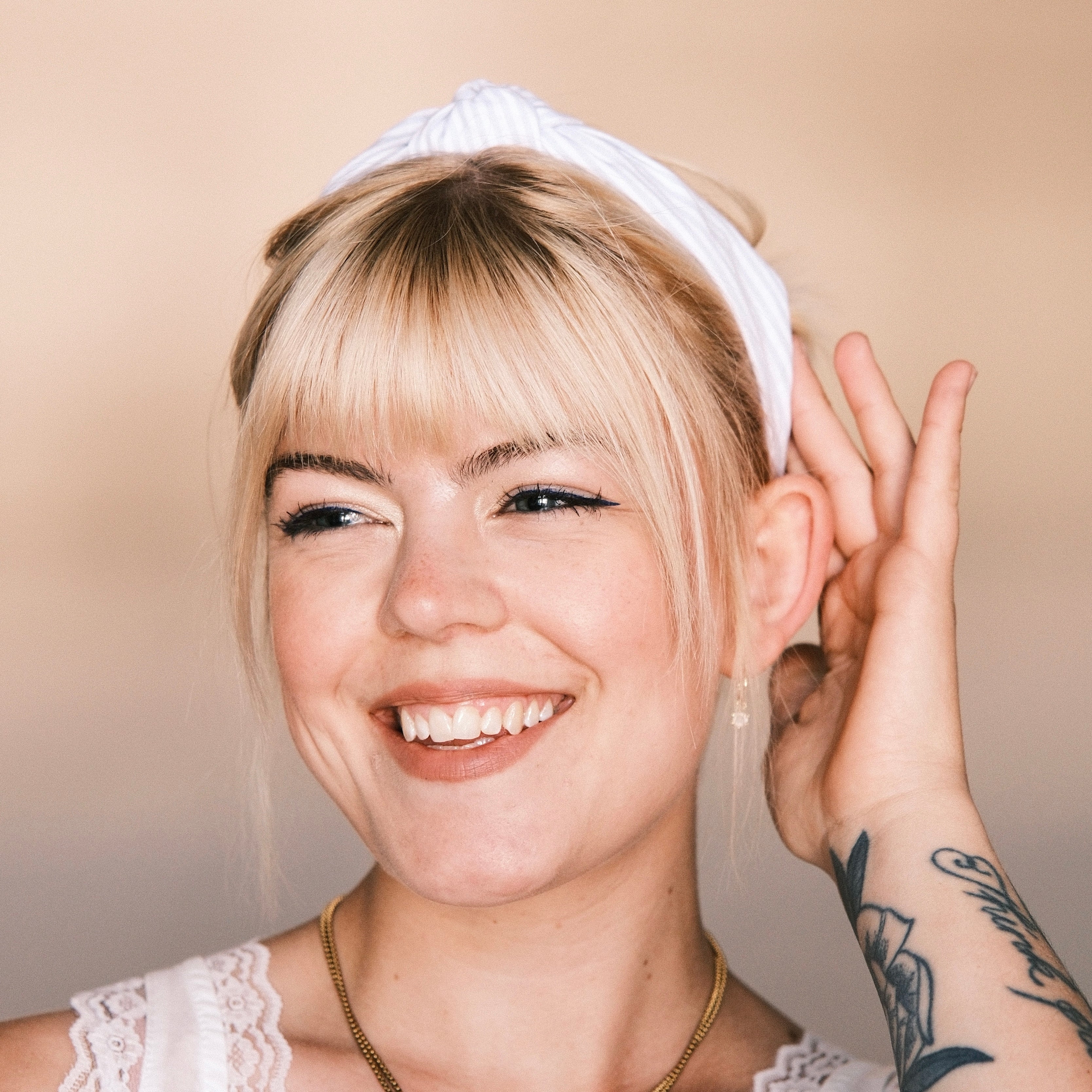 Lilly - gestreift Blau