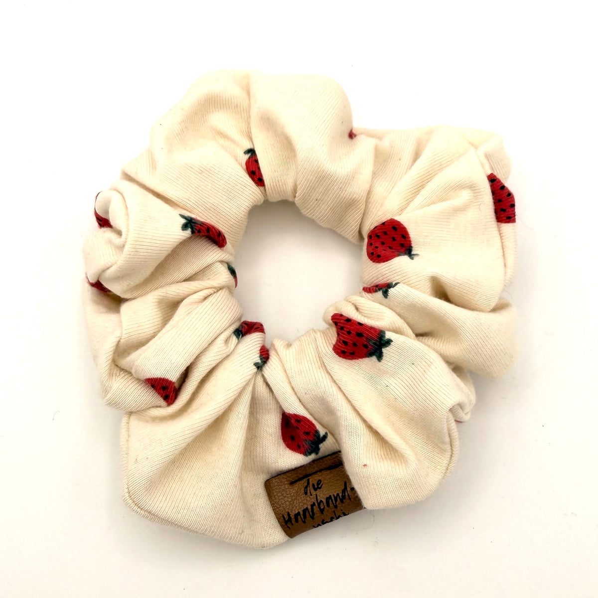 Scrunchie – Erdbeeren