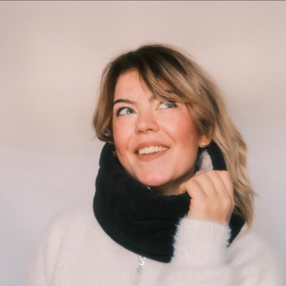 Loop - Cord gefüttert Schwarz