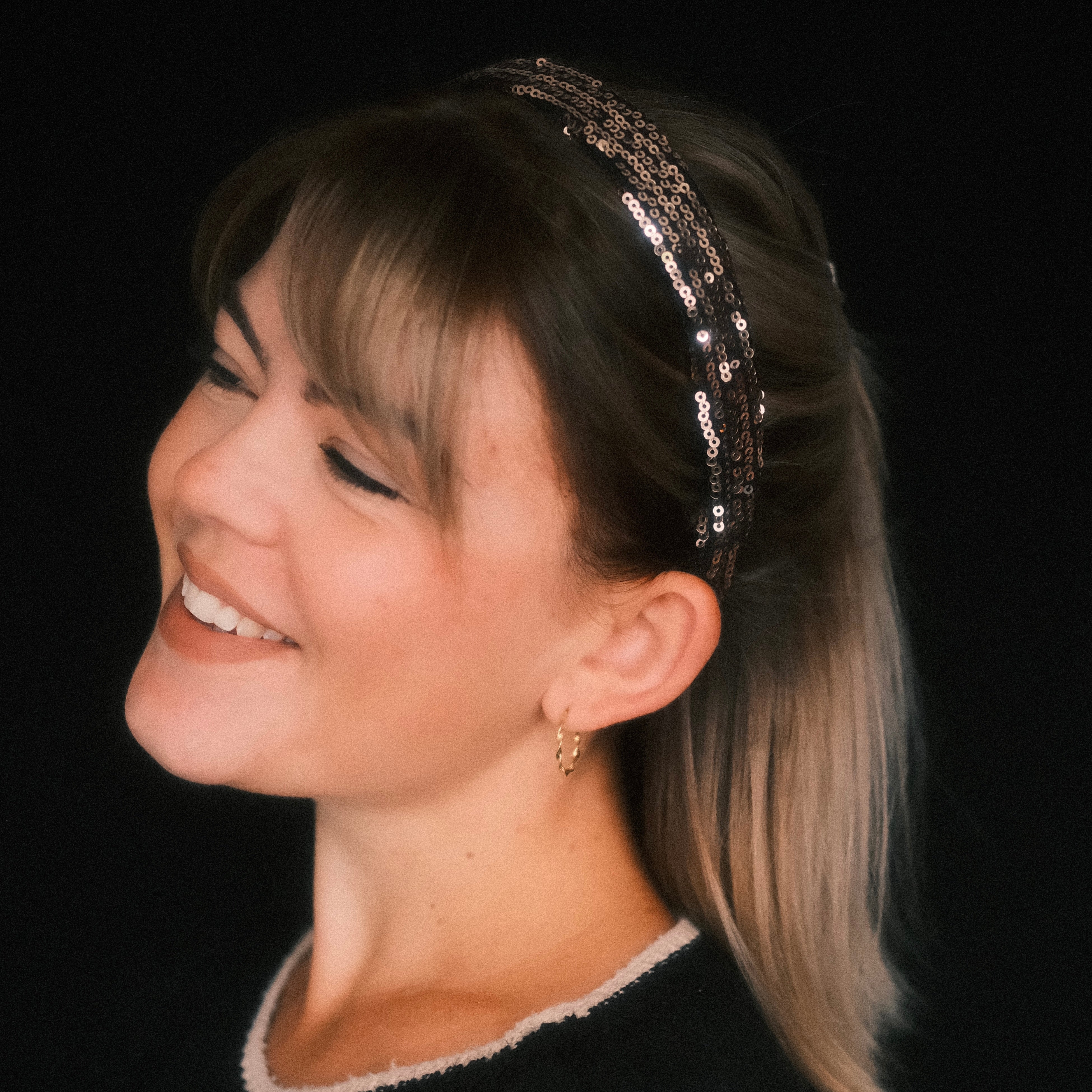 Anna - Pailletten Rosé