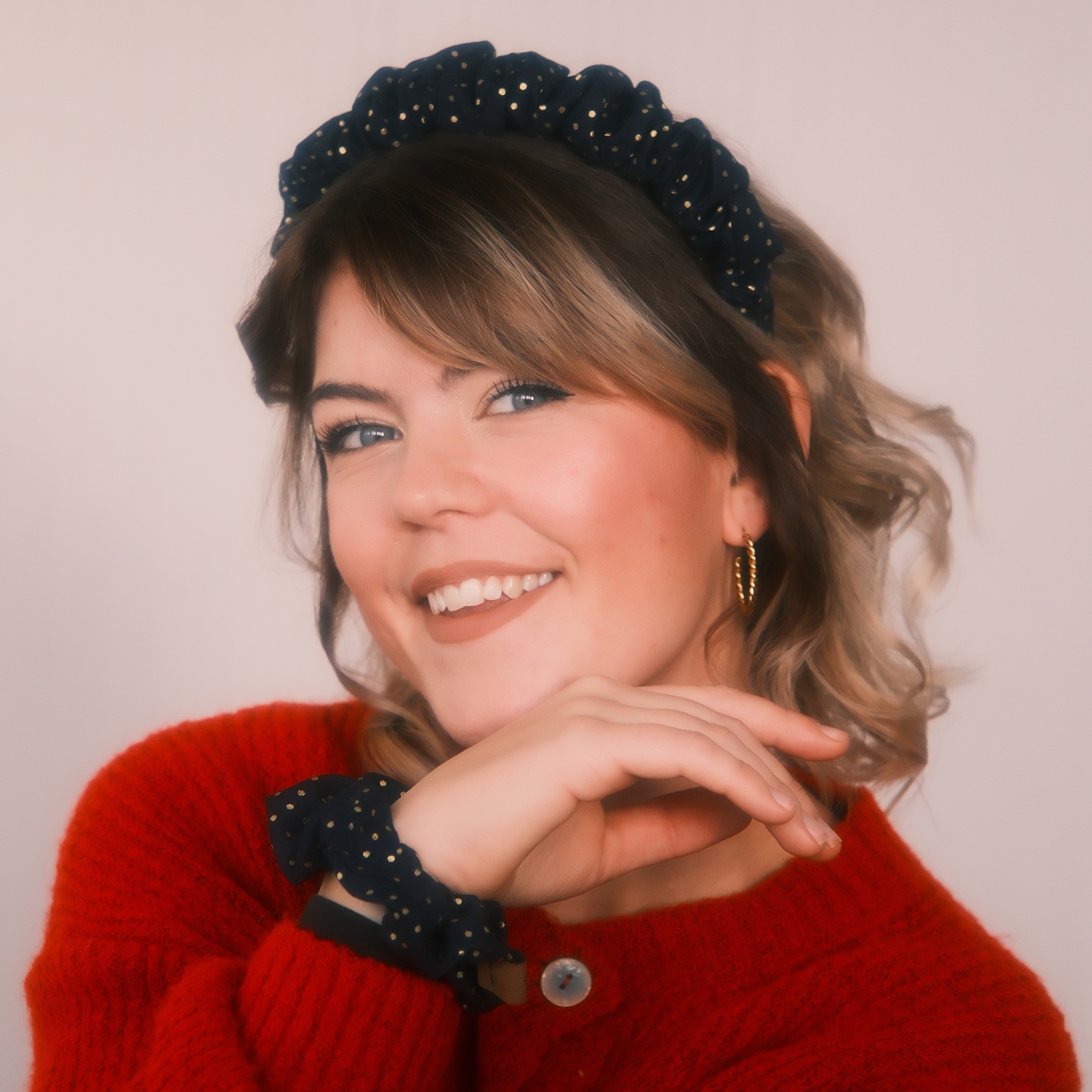 Ronja - Dots Dunkelblau