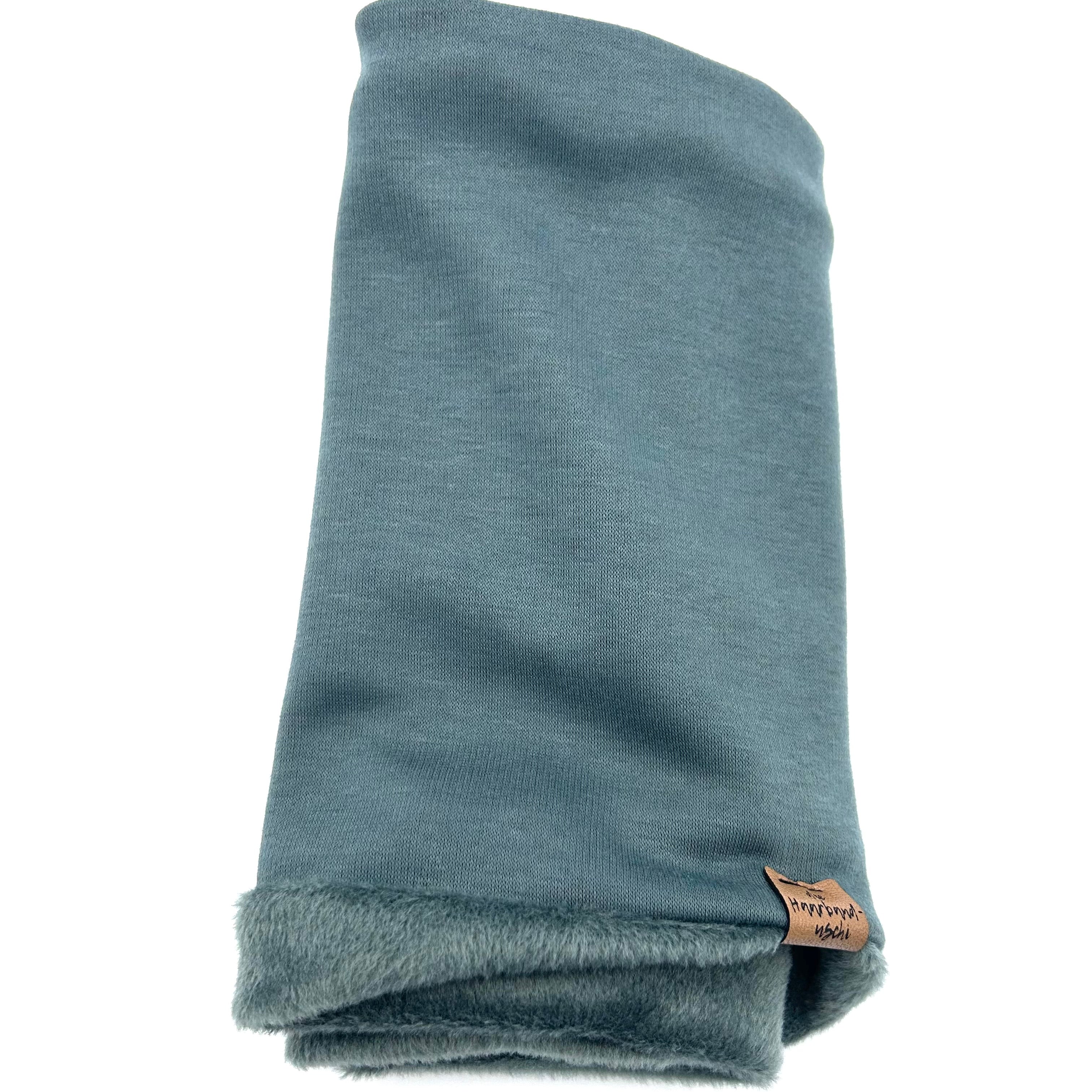 Loop - Samt gefüttert Petrol