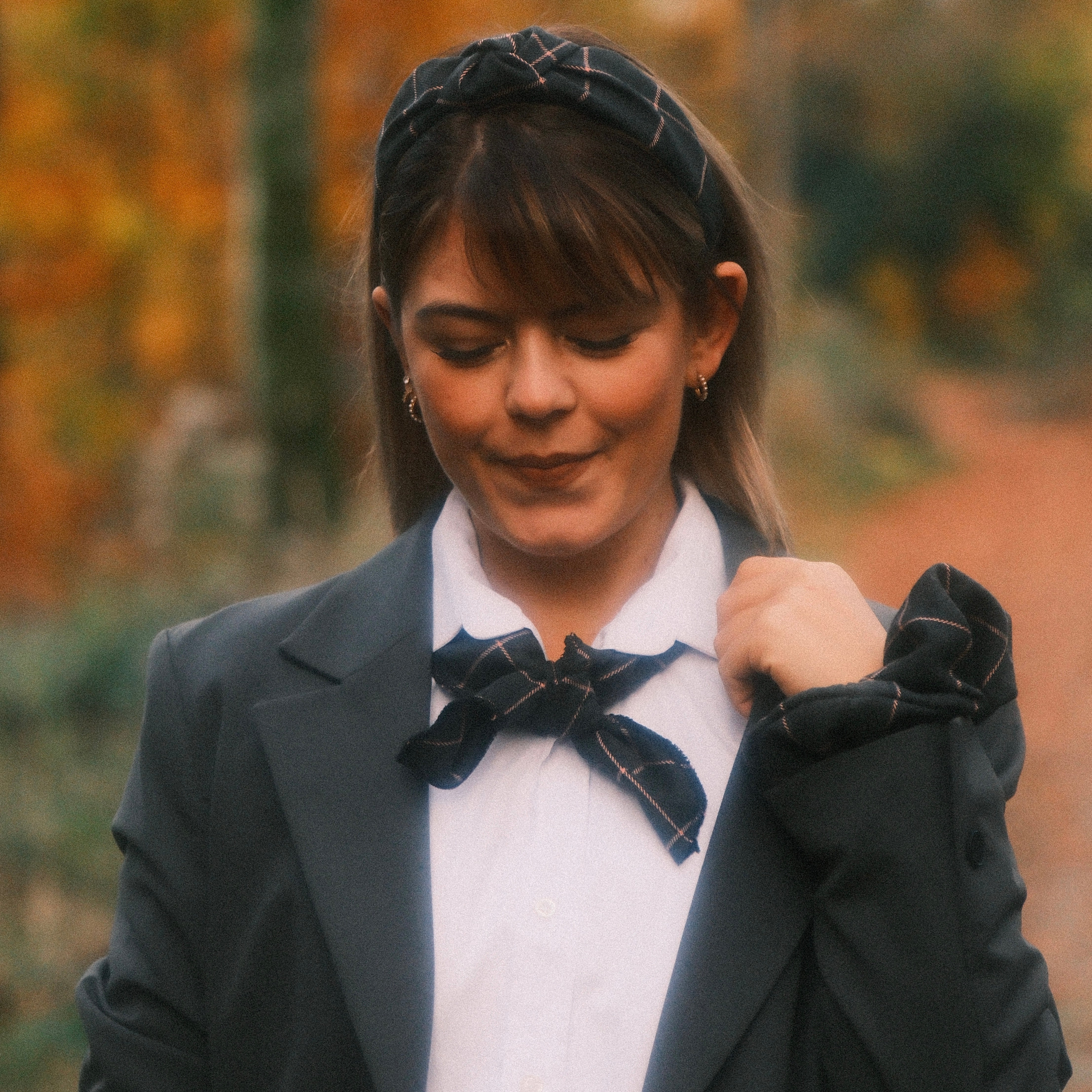 Big Scrunchie - XOXO Blau/Rosa