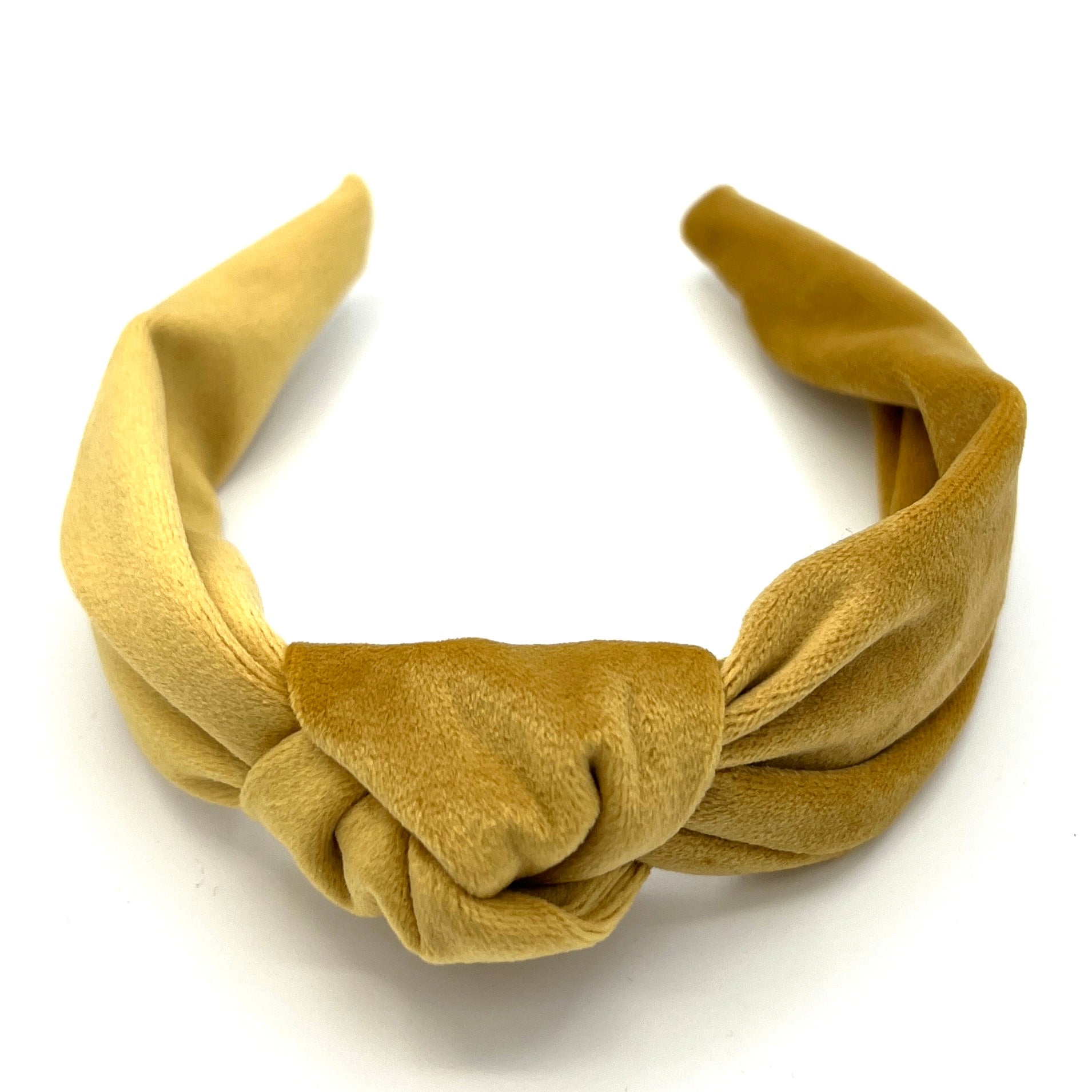 Elli - sonnengelb Haarreif Knoten