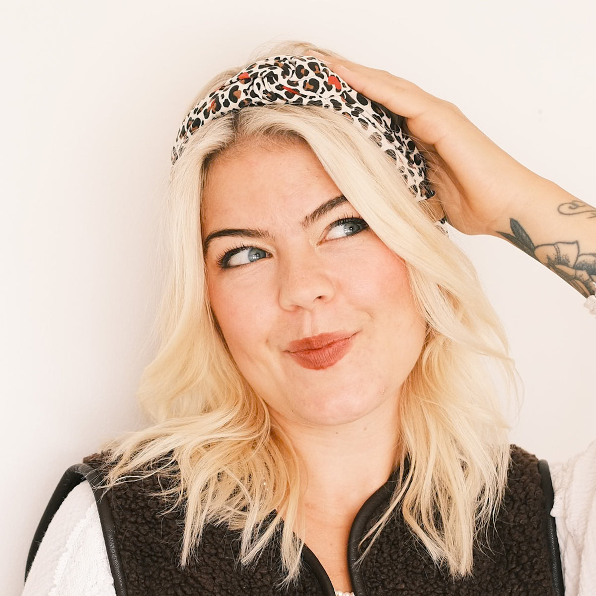 Haarband Knoten - Leo Heart