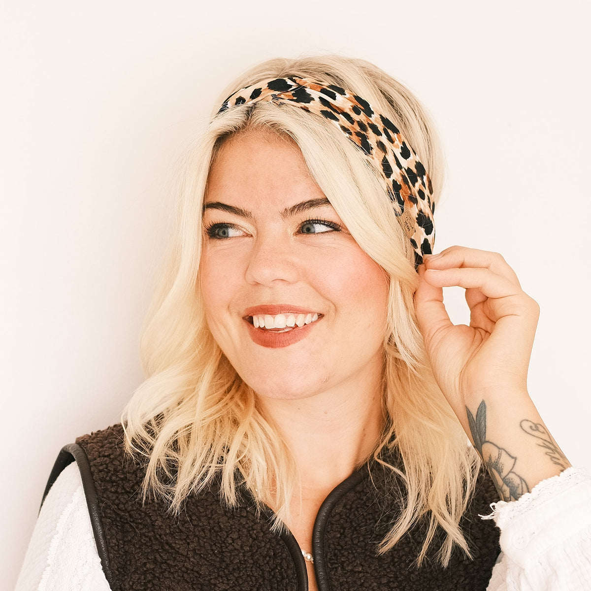 Basic Haarband - Leo Toffee