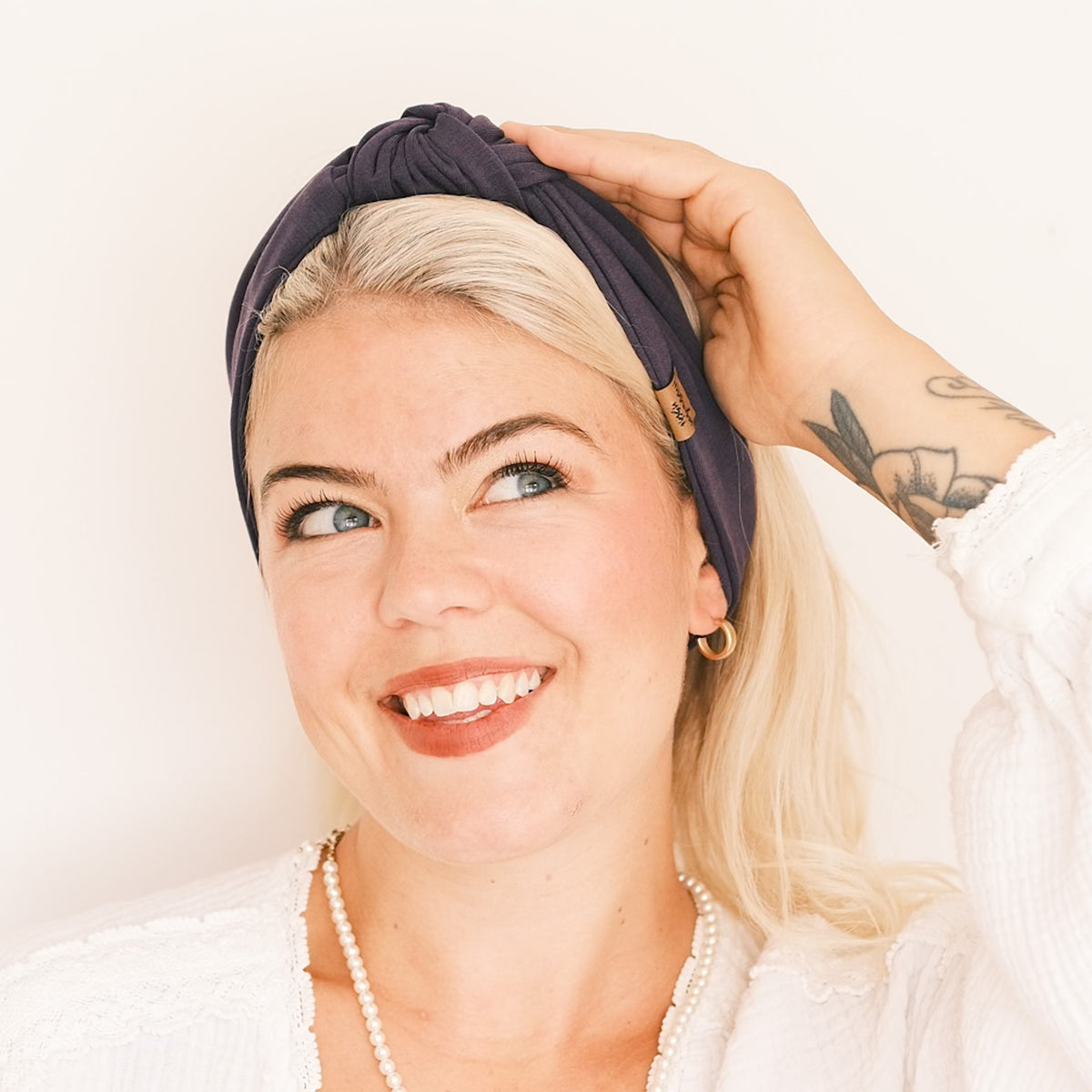 Haarband Knoten - Lila