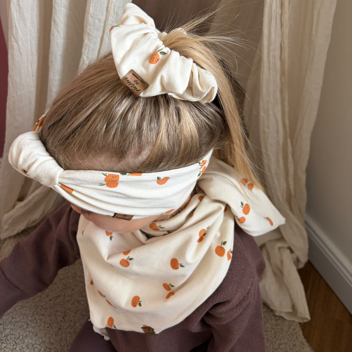 Scrunchie – Mandarinen