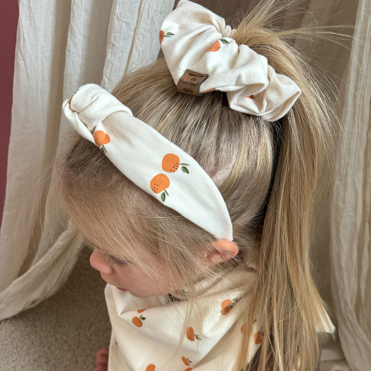 Scrunchie – Mandarinen